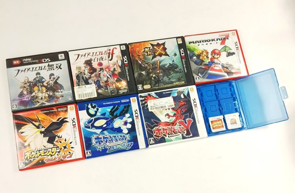 動作未確認 NINTENDO 3DS ソフト まとめ セット マリオカート7 ポケットモンスター モンスターハンタークロス他 現状品