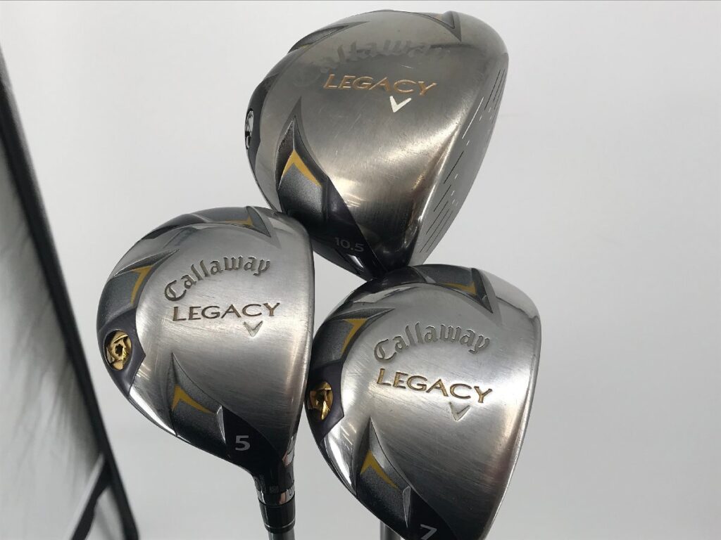 Callaway キャロウェイ 2012 LEGACY SPEED METALIX Z 50W FlexR 7° 5° 10.5° 3本セット ヘッドカバー付き
