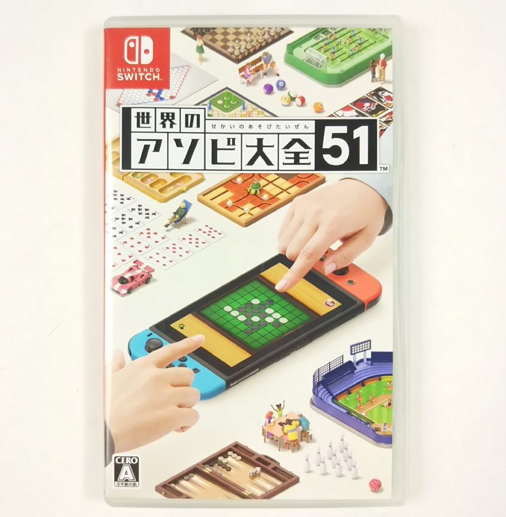 動作未確認 NINTENDO SWITCH ソフト 世界のアソビ大全51 現状品