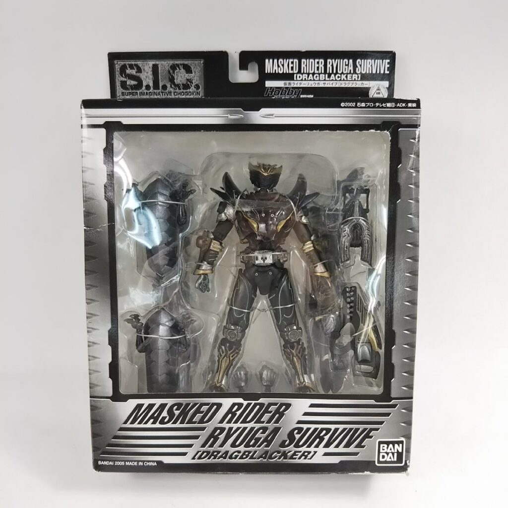 未開封 ホビージャパン限定 仮面ライダーリュウガ・サバイブ ドラグブラッカー フィギュア