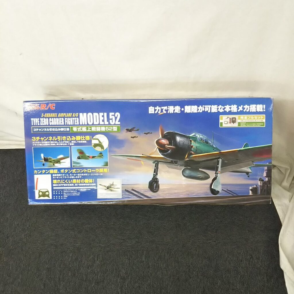 未使用 TAIYO タイヨー R/Cラジコン 零式艦上戦闘機52型 ゼロ戦 現状品