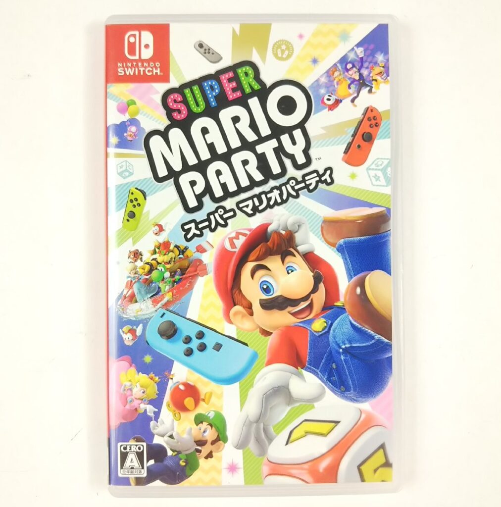 動作未確認 NINTENDO SWITCH ソフト スーパーマリオパーティ 現状品