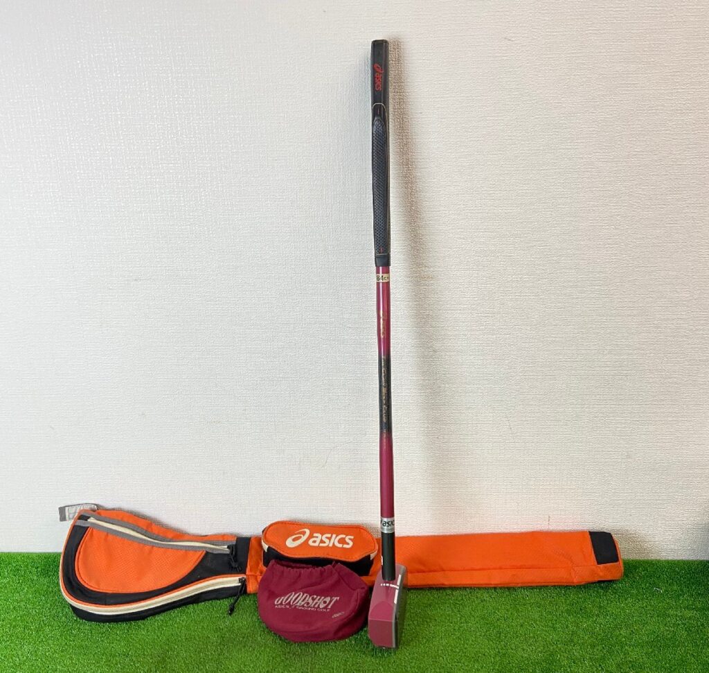 asics アシックス TRI-CLAW SOLE CLUB TS-104 トライクロウソールクラブ グランドゴルフクラブ 84ｃｍ クラブバッグ付