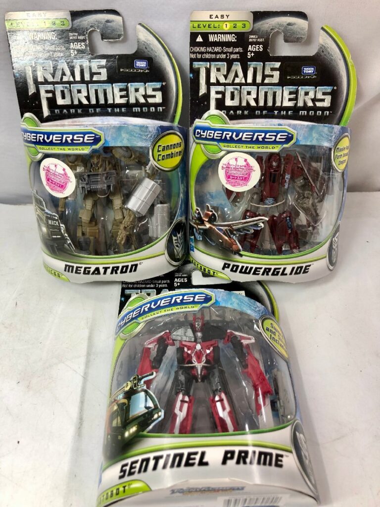 TRANSFORMERS フィギュア ダークオブザムーン パワーグライド メガトロン センチネルプライム タカラトミー 海外製
