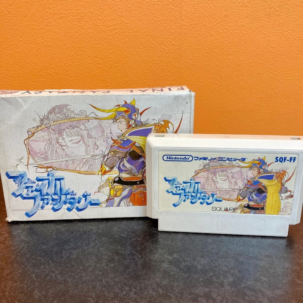 スクウェア Nintendo ファミリーコンピュータ ファイナルファンタジー SQF-FF ソフト ゲームカセット FINALFANTASY