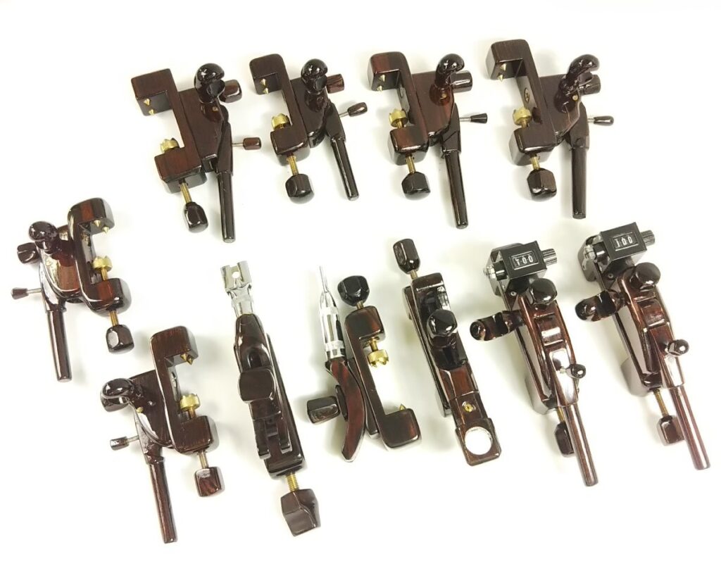 ジャンク 竿受け まとめ 釣り道具 カウンター RS-204-31 フィッシング セット 木製 現状品