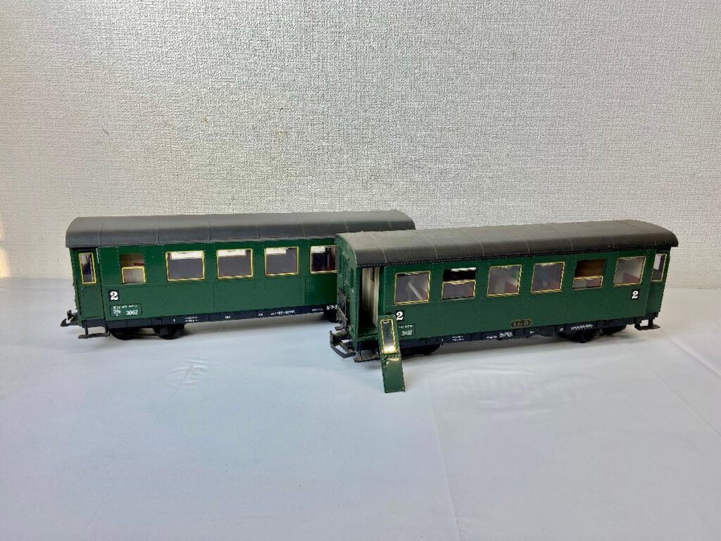 LGB LEHMANN 3062 Personenwagen 2台セット