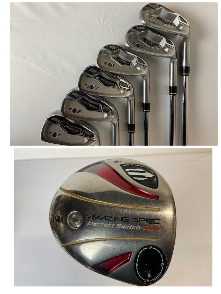 HONMA ホンマ BERES MG803 5～10 アイアン 6本 AMAZING SPEC Perfect Switch 440 9+度 ドライバー 計7本
