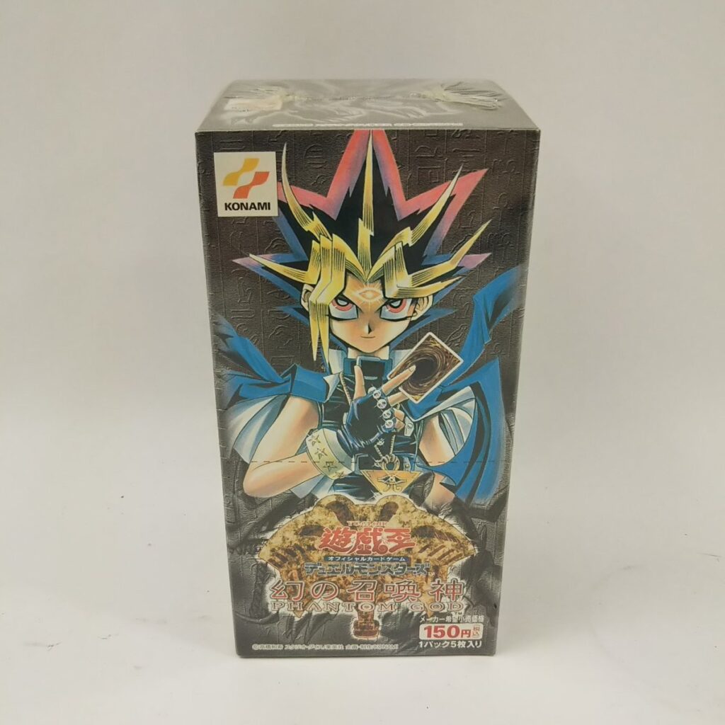 未開封 遊戯王 デュエルモンスターズ 幻の召喚神 PHANTOM GOD 未開封パック BOX オフィシャルカードゲーム 現状品