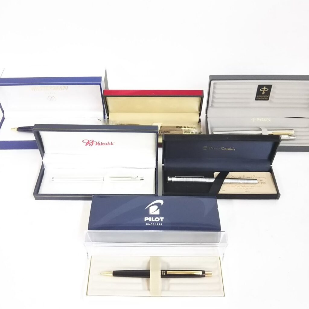 各種ブランドボールペンいろいろまとめて PARKER/WATERMAN など 現状品