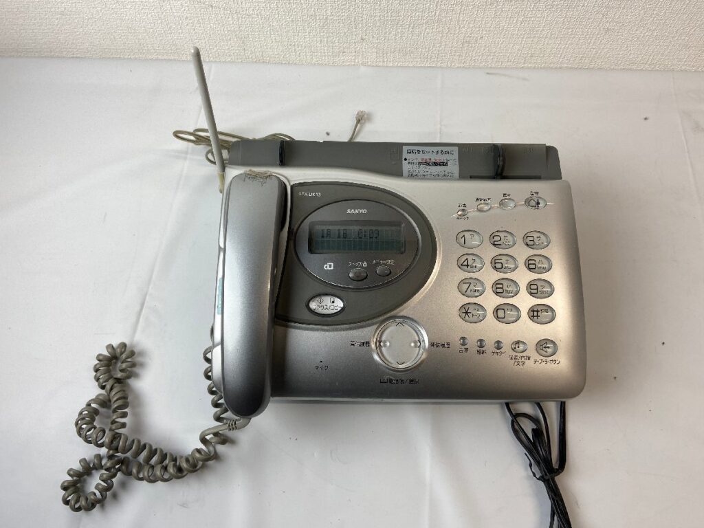 SANYO サンヨー SFX-DK13 デジタルコードレス 感熱紙 ファクシミリ 子機無し