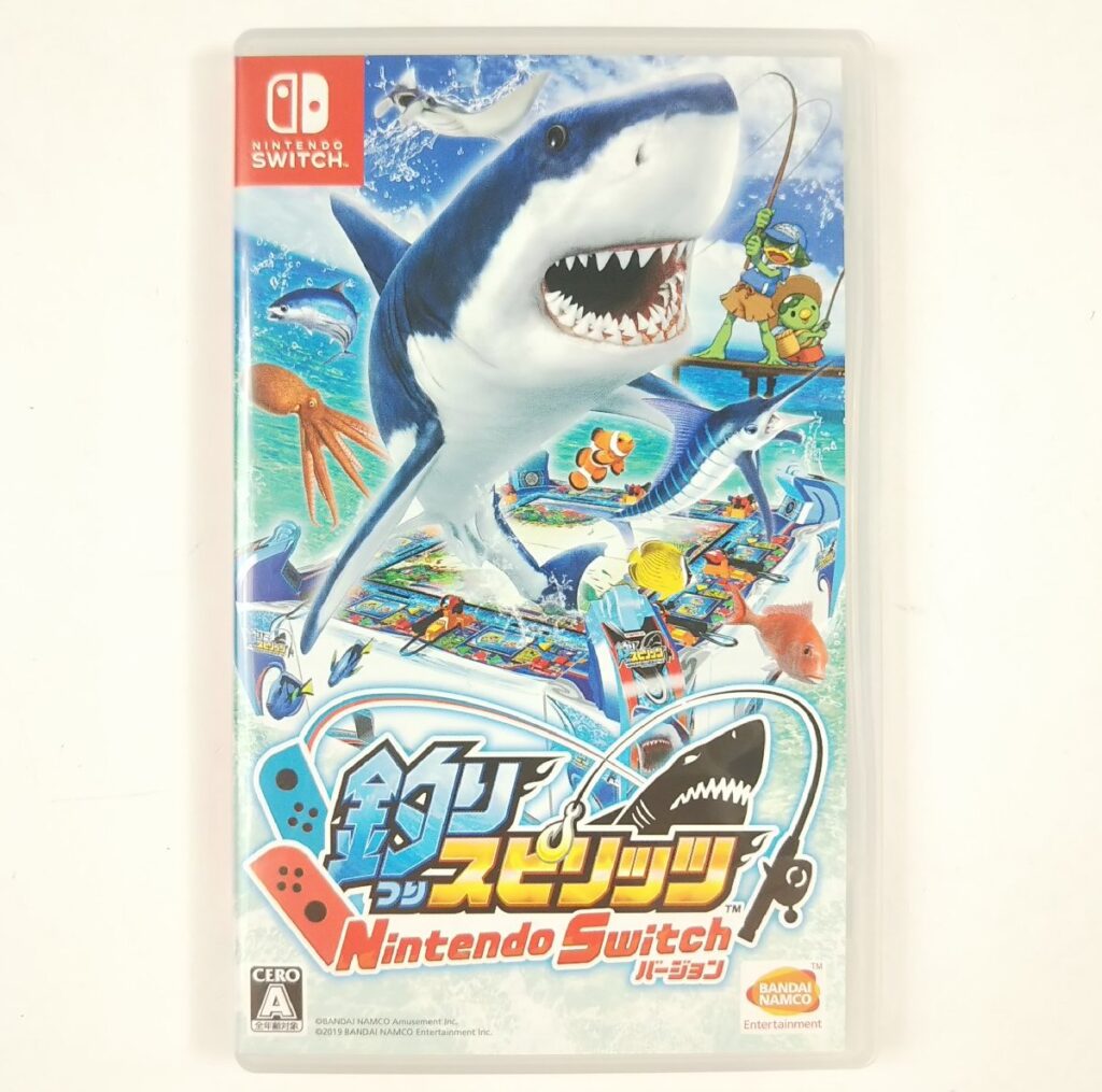 動作未確認 NINTENDO SWITCH ソフト 釣りスピリッツ 現状品