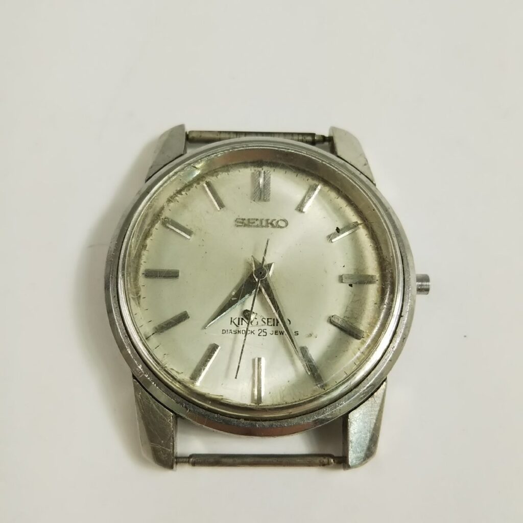 ジャンク KING SEIKO キングセイコー 44-9990 不動 ベルトなし フェイスのみ 腕時計 現状品