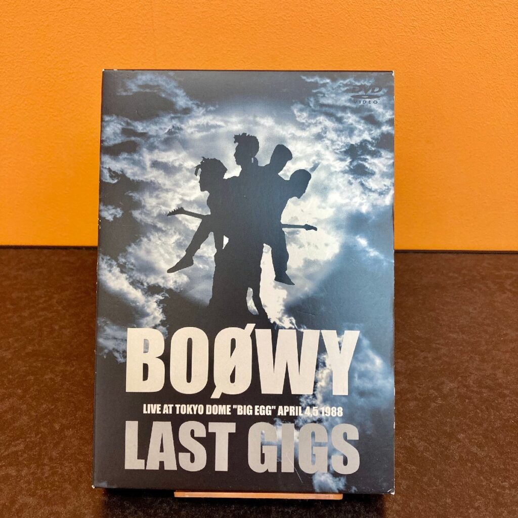 BOOWY LAST GIGS DVD TOBF-5097 LIVE AT TOKYO DOME BIG EGG APRIK 4,5 1988 EMI ボウイ ロックバンド