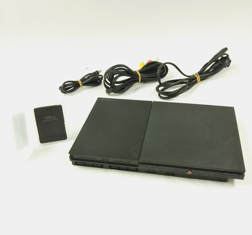 プレイステーション2 SCPH-90000CB 本体 チャコールブラック メモリーカード 128MB 現状品