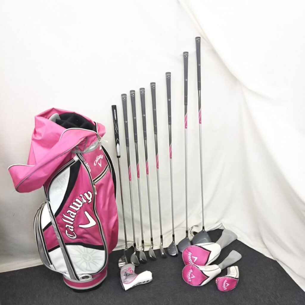 Callaway キャラウェイ Solaire gems ゴルフクラブまとめて セット 13.5/5/6H/9/7/S/P ODYSSEY パター