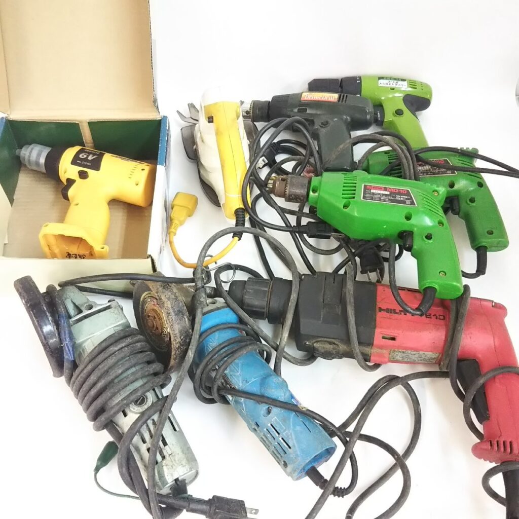 大量 ジャンク 電動工具いろいろまとめて ドリル/グラインダーなど 現状品