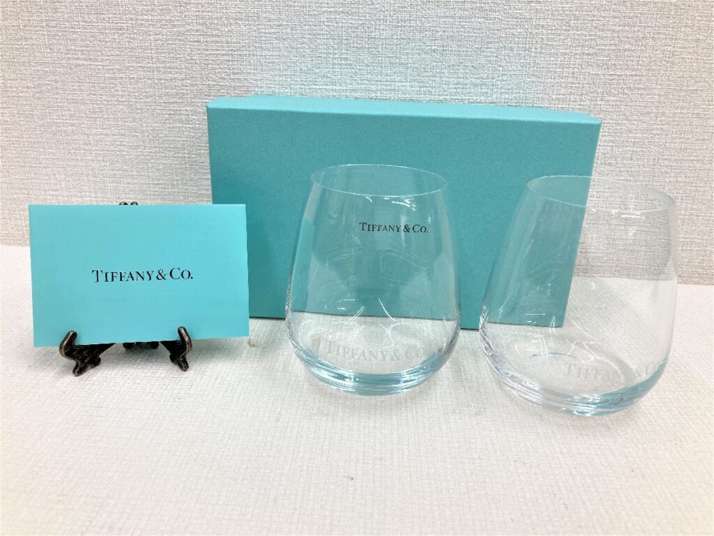 TIFFANY&Co. ティファニー ペアグラス タンブラー グラス ロックグラス 箱付き