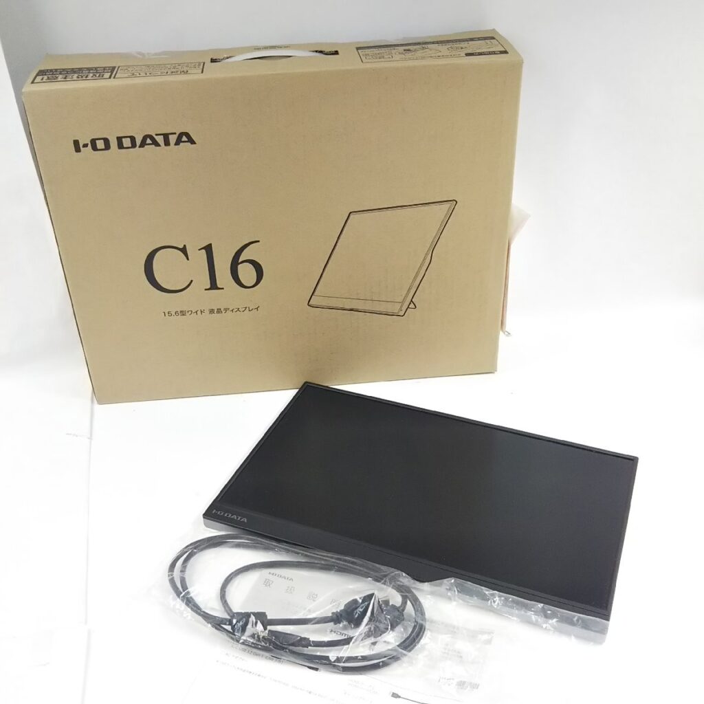 I・O DATA C16 EX-LDC161DBM 15.6型 ワイド型ディスプレイ 動作未確認 現状品
