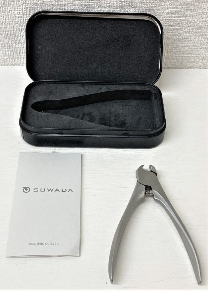 SUWADA 諏訪田製作所 クラシック足用つめ切り 日本製 足用 ケース付き