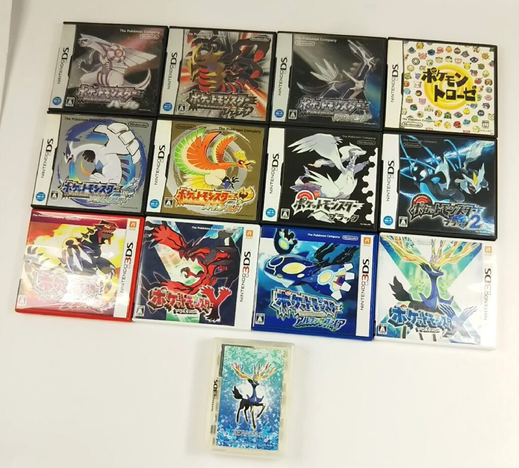 動作未確認 NINTENDO DS 3DS ポケットモンスター ソフト まとめ セット ポケモン 他 現状品