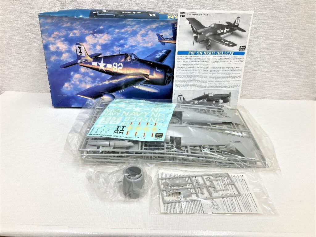 ハセガワ F6F-5N ナイトヘルキャット アメリカ海軍夜間戦闘機 SP90 未組立 1/32