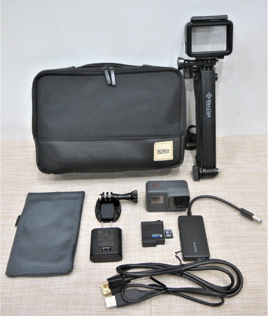 GoPro HERO5 Black ゴープロ アクション ウェアラブルカメラ 64GB SDカード その他付属品あり