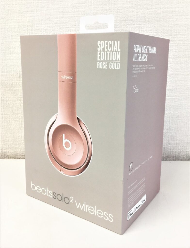 ビーツ　beats Solo2 Wireless　ワイヤレスヘッドホン　ローズゴールド