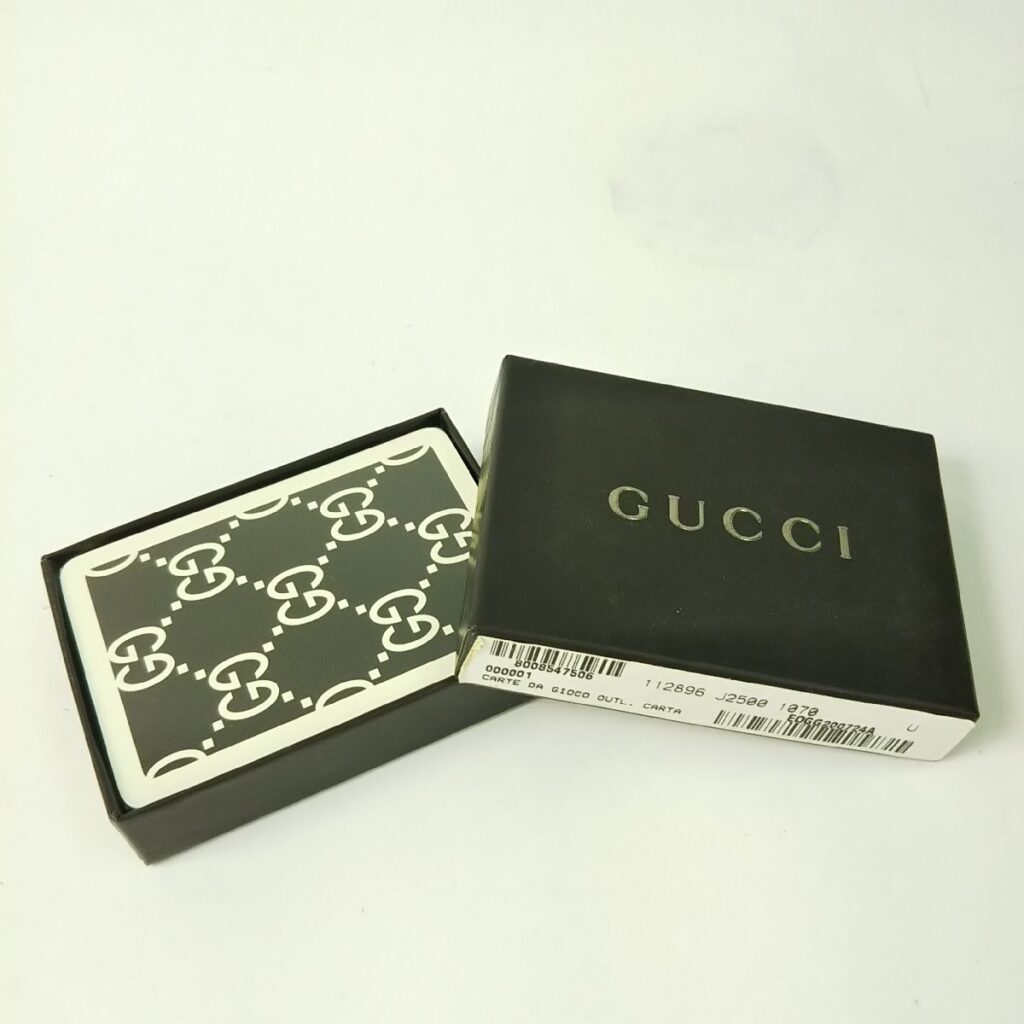 未使用 正規 GUCCI グッチ トランプ