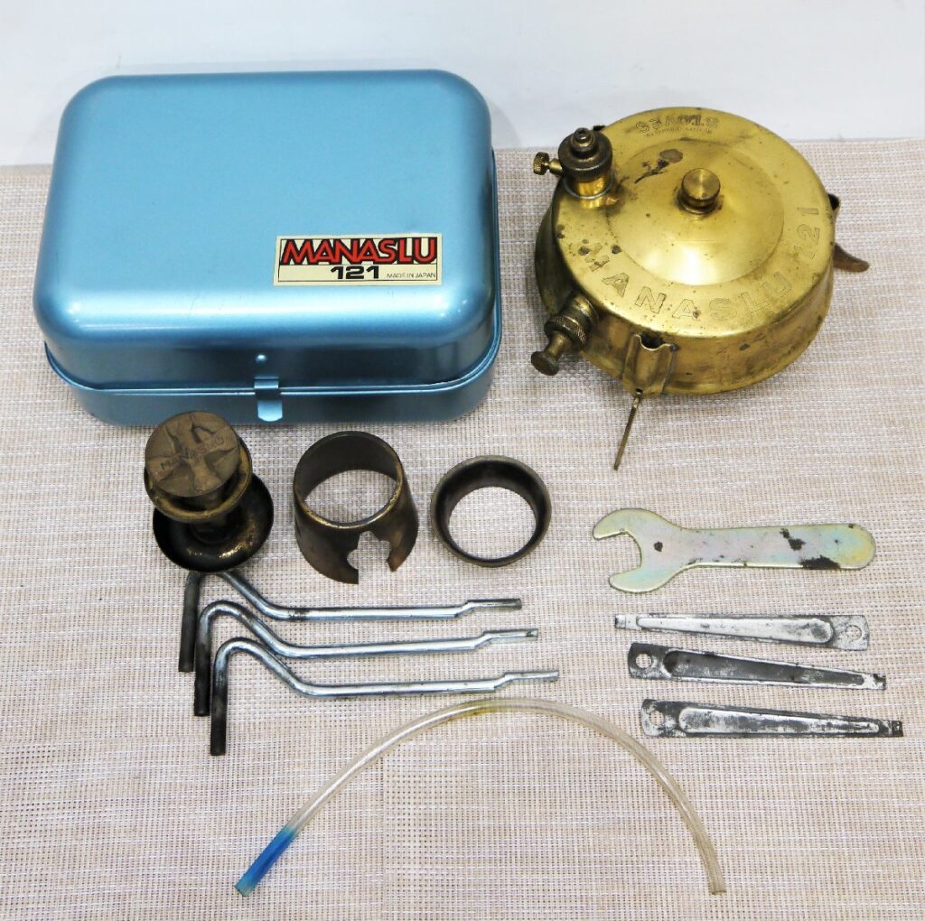 マナスル MANASLU STOVE 121 キャンプ アウトドア レジャー 元箱・取説付き