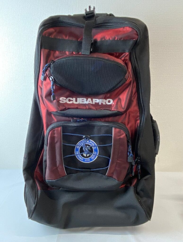 SCUBA PRO スキューバプロ キャリーケース ダイビングバック ローラーバック レッド 赤