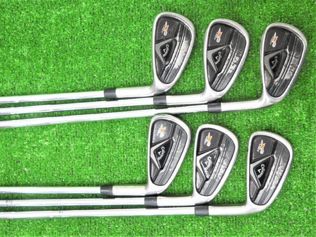 Callaway キャロウェイ アイアン/ウェッジ 6本セット X2 HOT スチールシャフト ＃4.5.6.8.9.P