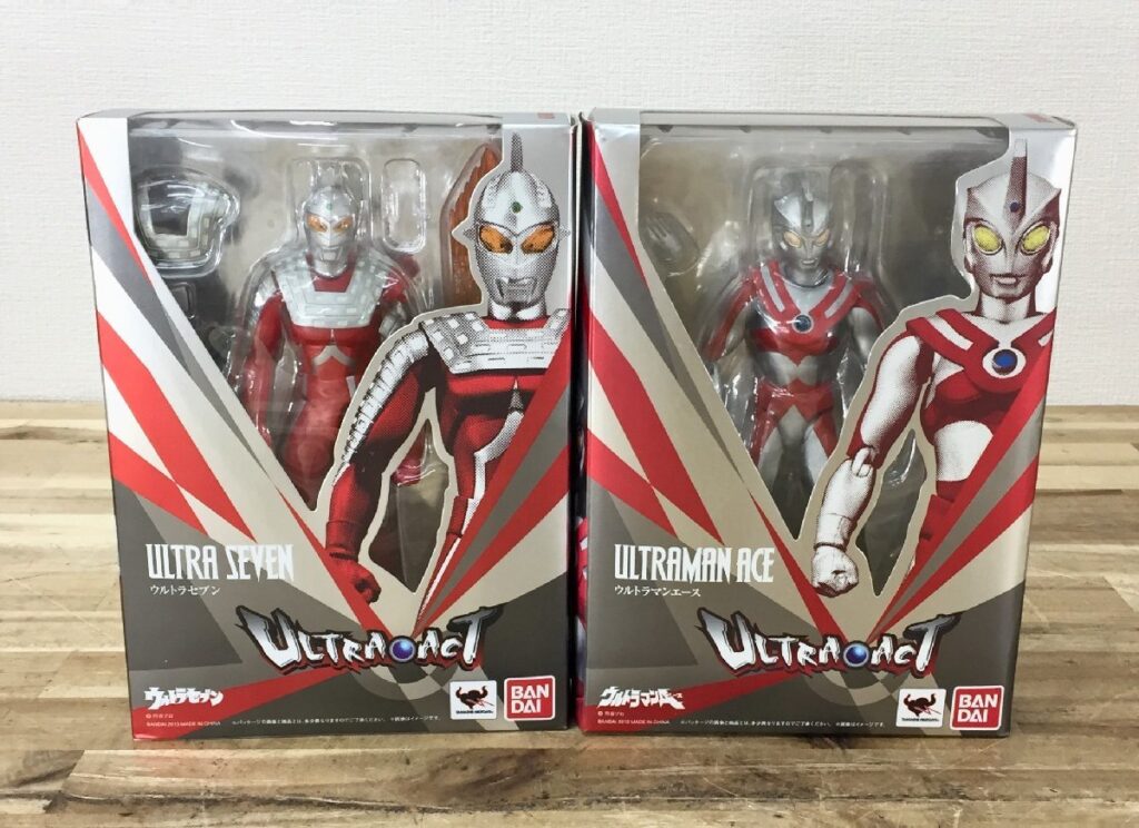 バンダイ ULTRA-ACT ウルトラアクト ウルトラセブン ウルトラエース おもちゃ フィギュア ウルトラマン 特撮