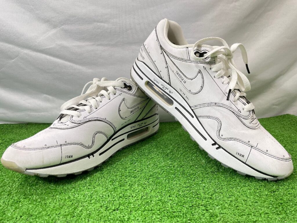 28.0cm ナイキ NIKE Air Max 1 Tinker Schematic White エアマックス１ティンカー スキマティック CJ4286-100 スニーカー