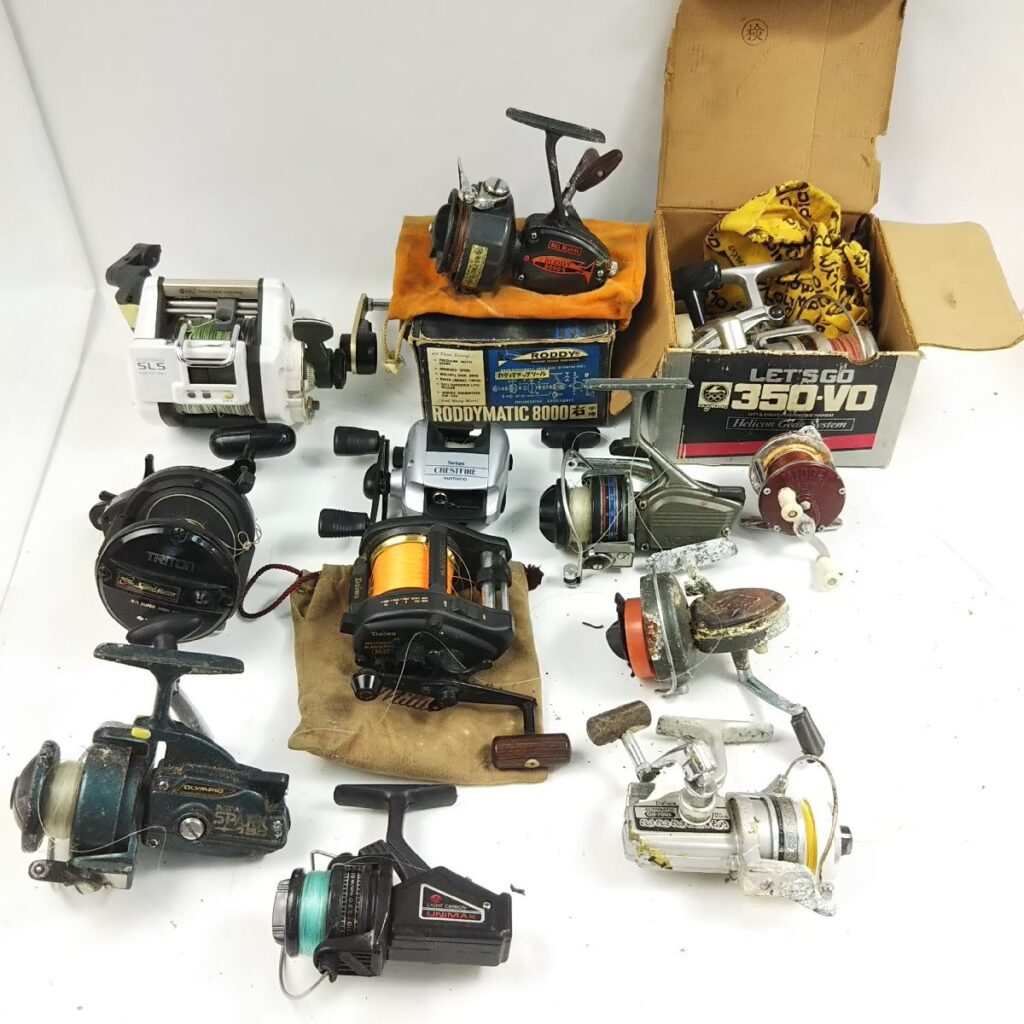 ジャンク 大量 リール いろいろまとめて フィッシング 釣り道具 現状品