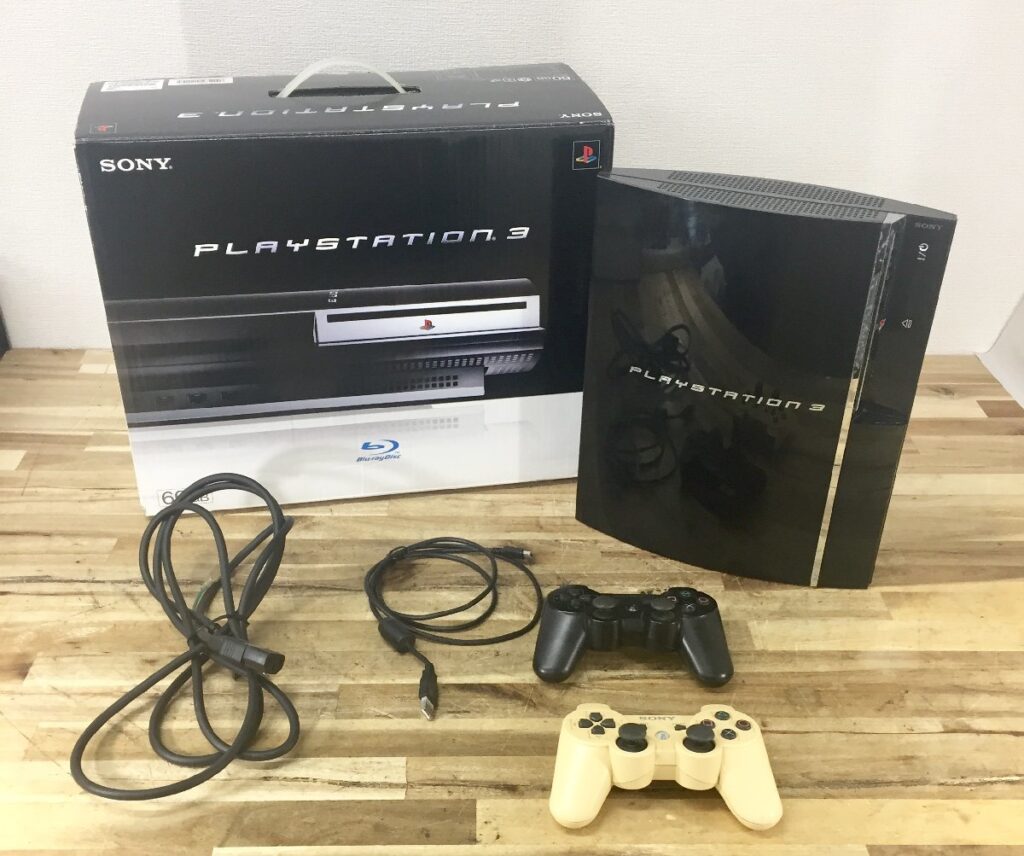 PLAYSTATION3 Blu-ray ブルーレイデスク 60GB CECHA00 ブラック 初期化済み 箱付き