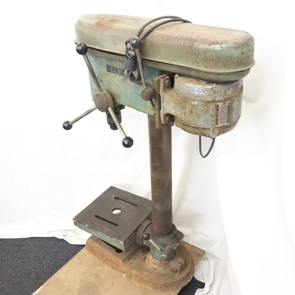 通電OK!! KITAGAWA 電動卓上ボール盤 KBD-360BS 現状品