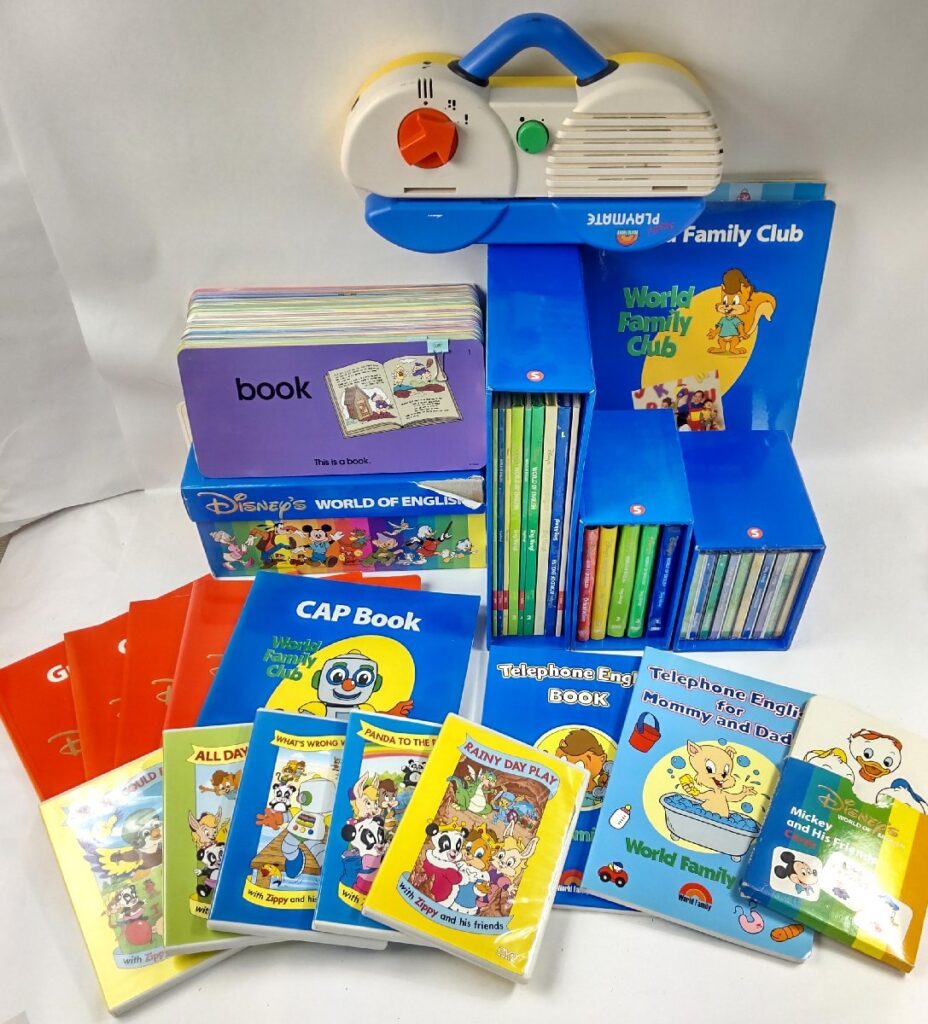Disney WORLD OF ENGLISH 英語教材システム プレイメイト ディズニー ワールドオブイングリッシュ 現状品
