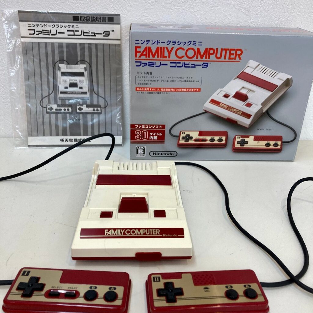 ニンテンドー クラシックミニ ファミリーコンピュータ ファミコン CLV-101 ソフト 30タイトル内蔵 任天堂 Nintendo