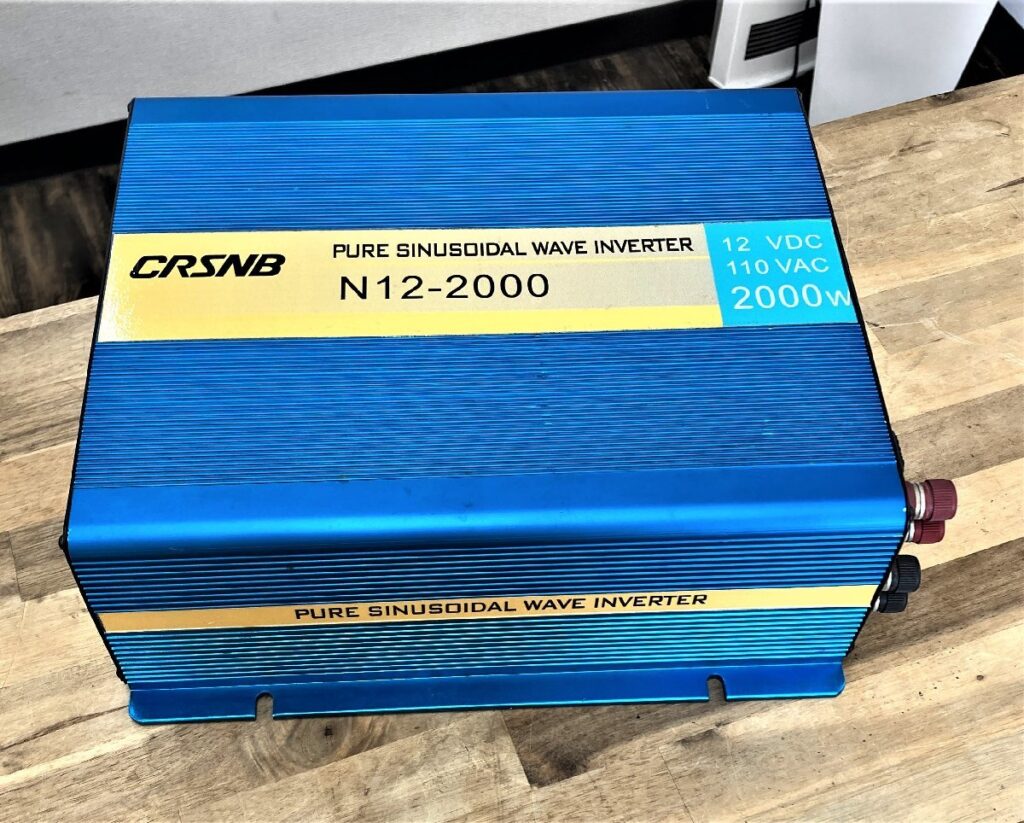 正弦波 インバーター DC-12V入力 AC-100V出力 2000W N12-2000 非常用電源