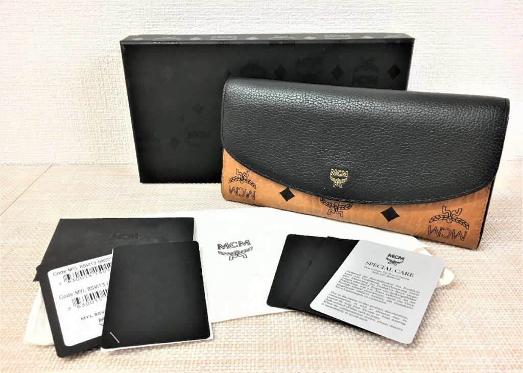 MCM 長財布 MYL 8SVI13 BK001