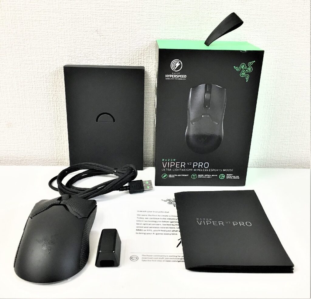 Razer Viper V2 Pro ワイヤレス ゲーミング マウス　動作確認済み