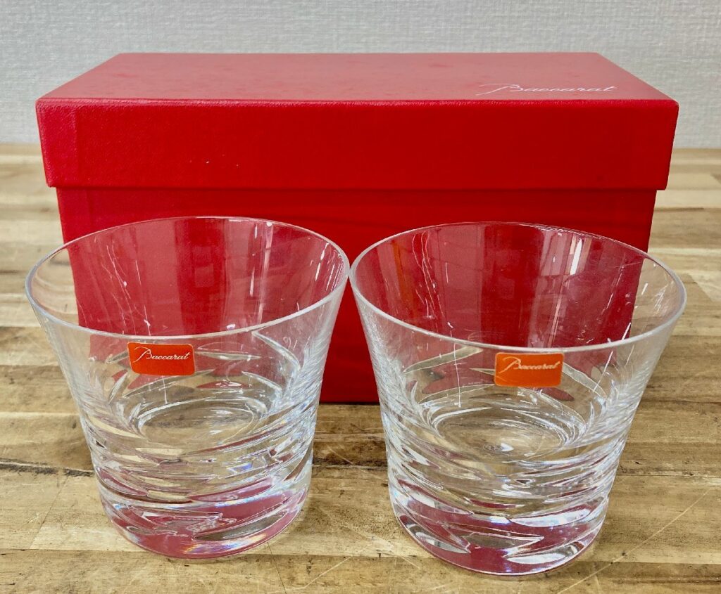 Baccarat バカラ クリスタルガラス クリア ペア ロックグラス キッチン用品 食器