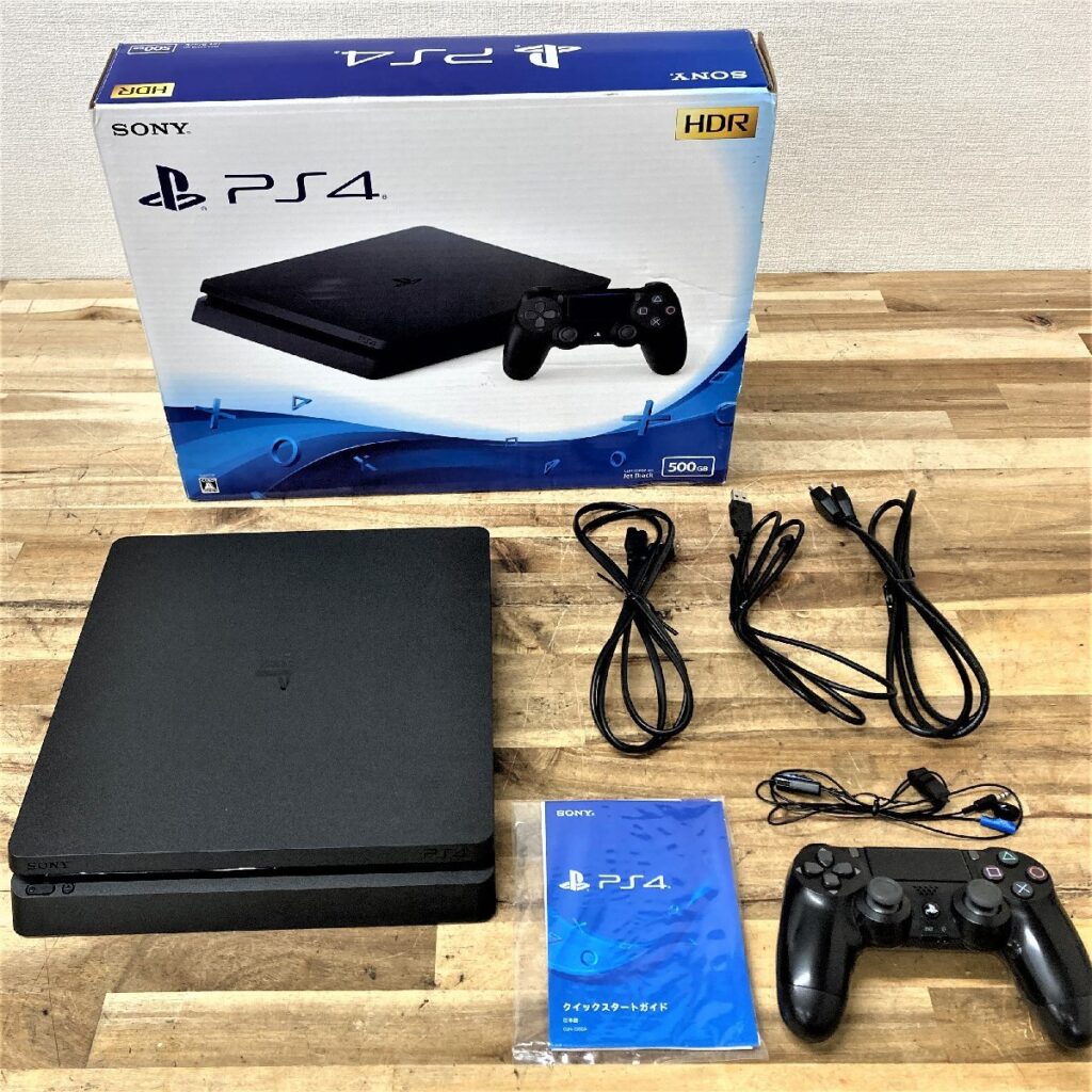 PlayStation4 CUH-2200A 500GB 初期化済み ジェットブラック プレステ4 ゲーム機 SONY ソニー