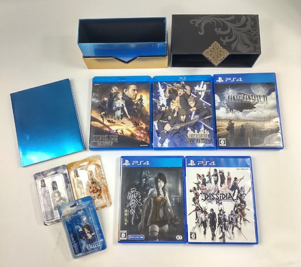 動作未確認 プレイステーション4 ソフト フィギュア セット ファイナルファンタジー 零 コレクションボックス 現状品