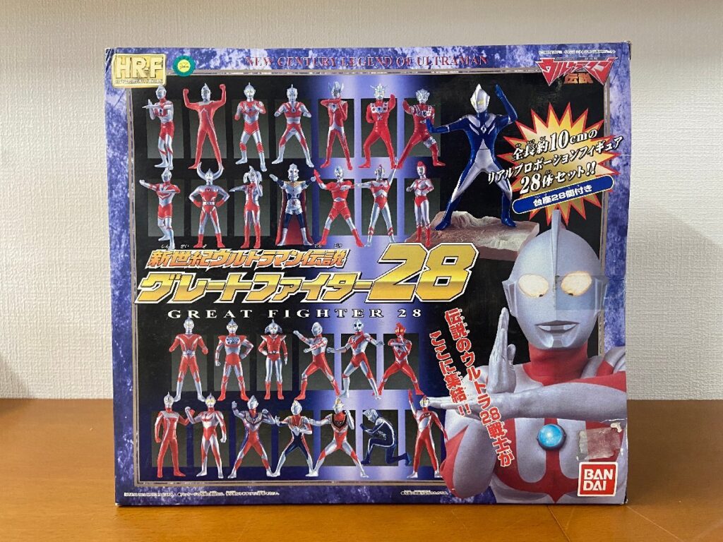 未開封品！BANDAI バンダイ 新世紀ウルトラマン伝説 グレートファイター28 ウルトラマン 28体セット