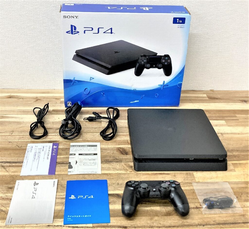 PS4本体 CUH-2000B １TB プレステ プレイステーション4 初期化済み SONY PlayStation ジェットブラック 箱あり