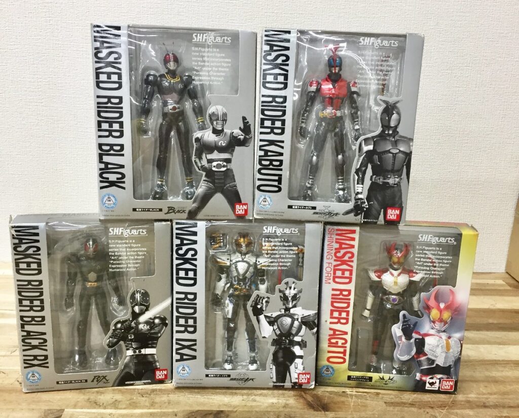 バンダイ SHFiguarts 仮面ライダー BLACK BLACKRX アギト カブト イクサ 特撮