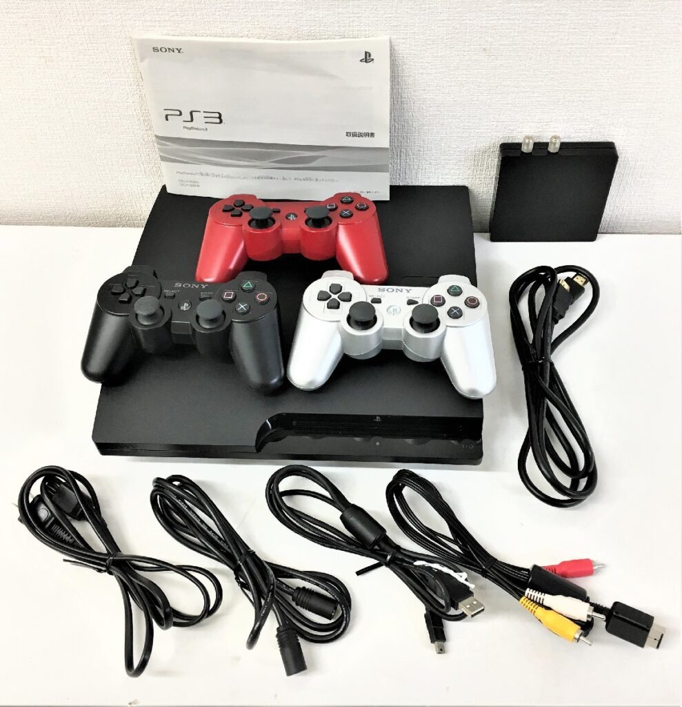 SONY PlayStation 3 本体 チャコールブラック CECH-3000A 初期化済