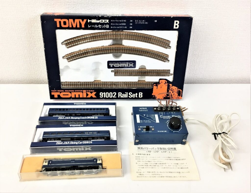 TOMIX Nゲージ 2554 オシ24／2553 オロネ25／レールセット／関水金属 EF65505／パワーパック